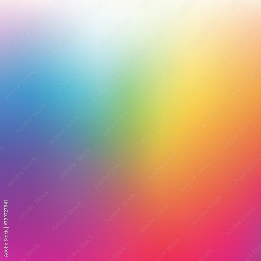 Vibrant Rainbow Gradient Backdrop Vector for Creative Designs