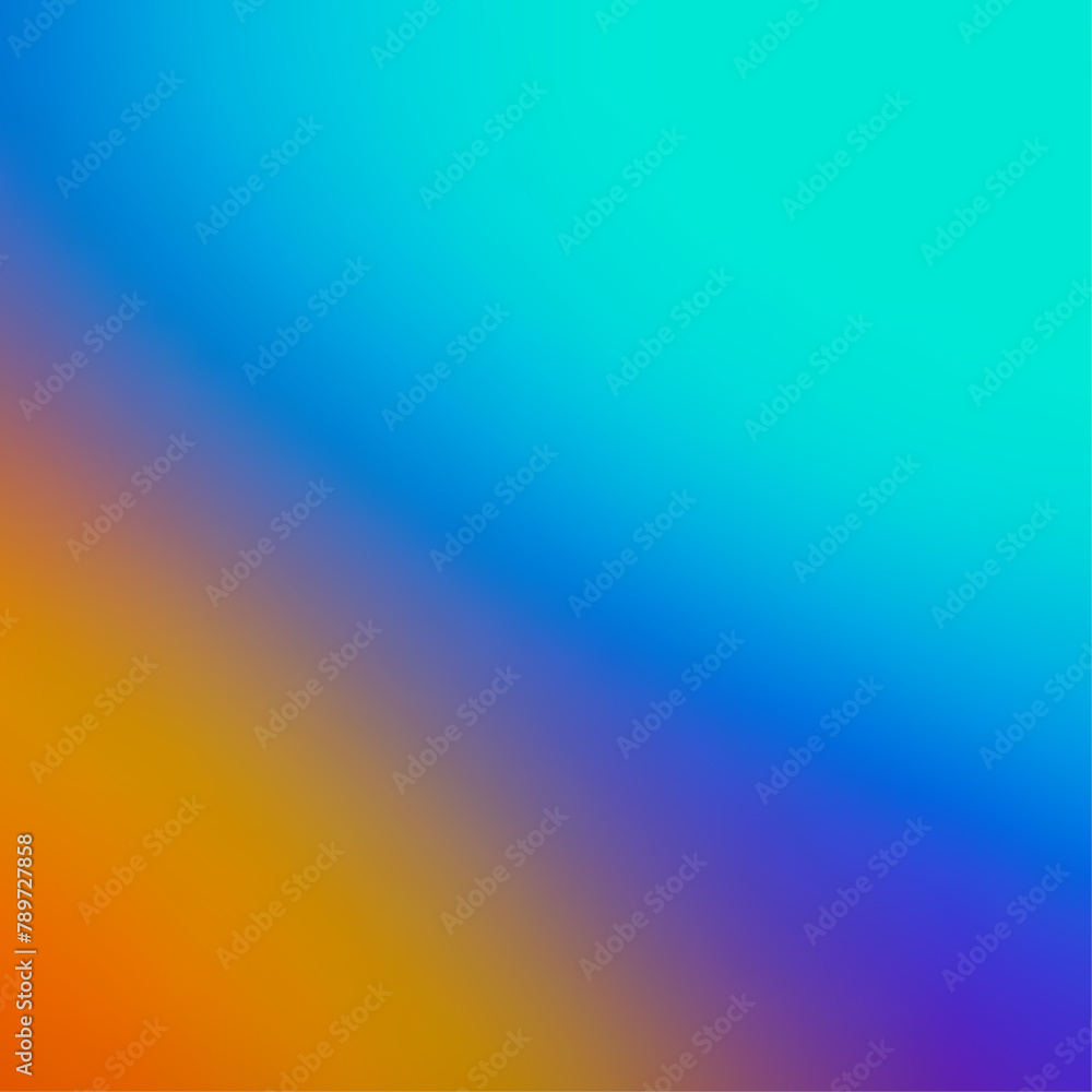 Colorful Rainbow Gradient Background Vector Illustration