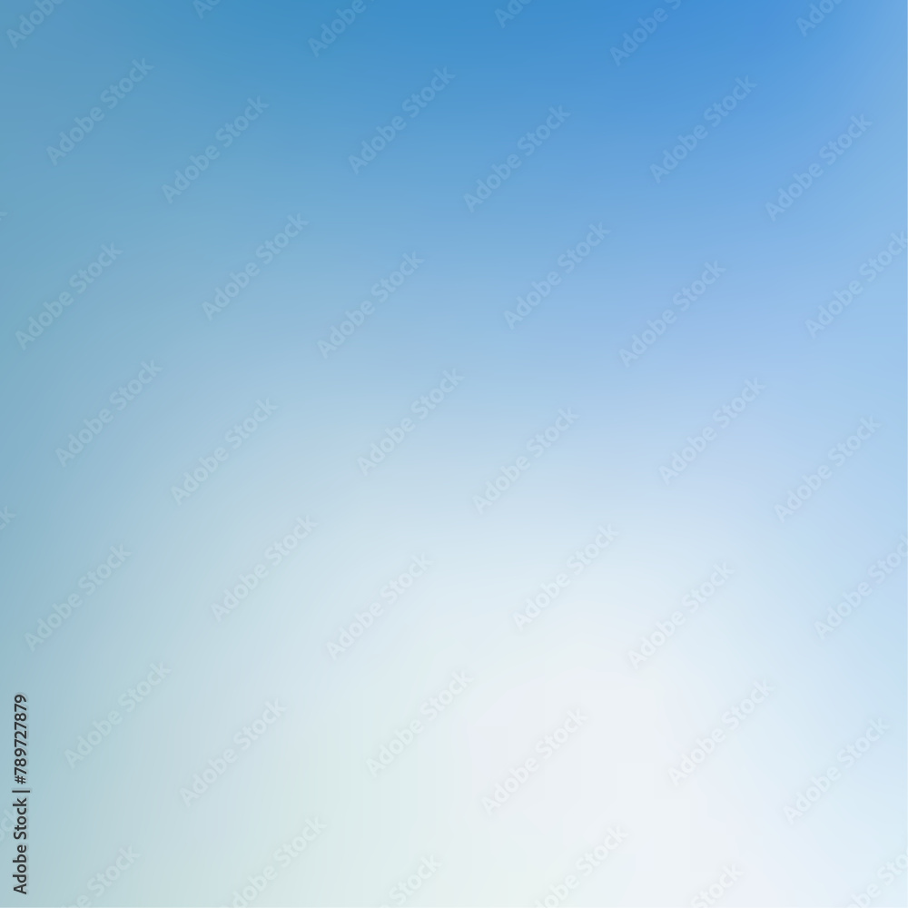 Vector Gradient Background in Winter Blue Shades