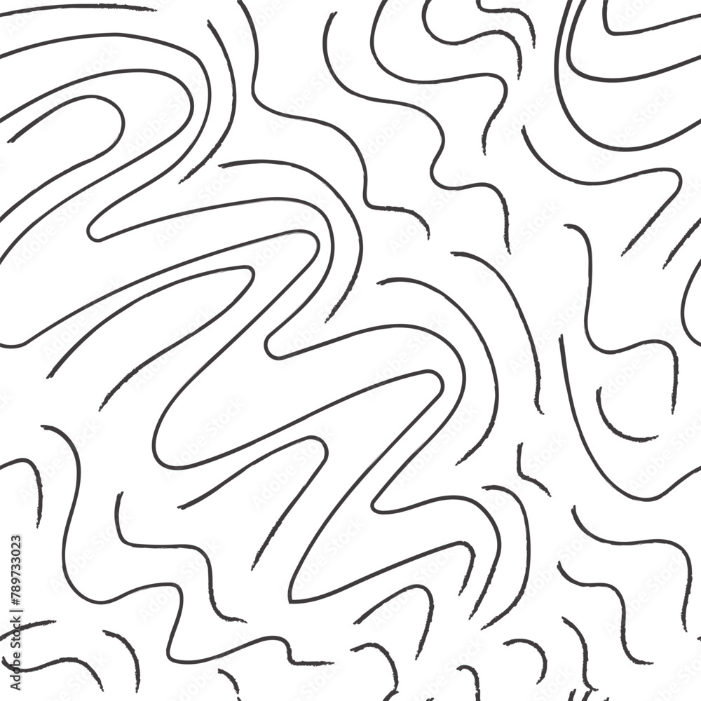 Wavy seamless pattern. Texture made in hand drawn pencil style. Wavy seamless pattern. Texture made in hand drawn pencil style.