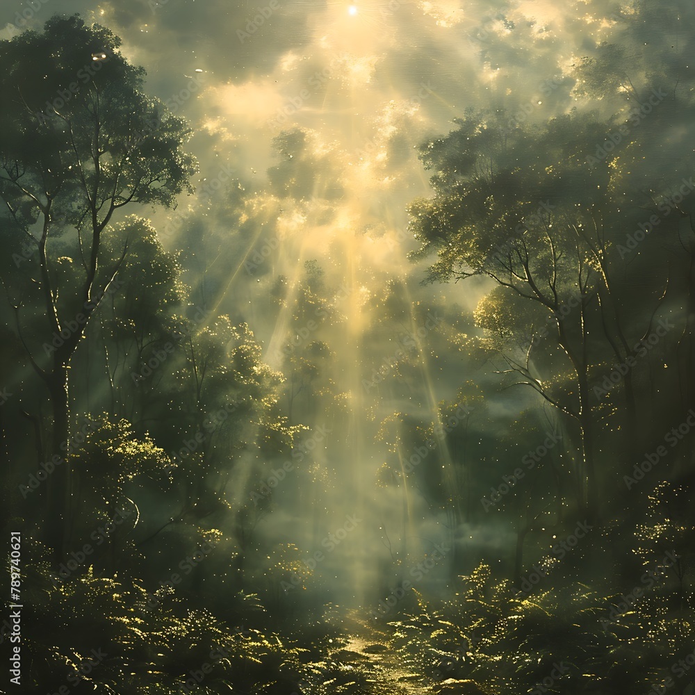 Whispers of the Woodlands. A Journey into Nature's Embrace
