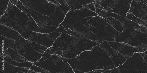 Black marble texture background with high resolution in seamless pattern for design art work and interior or exterior.