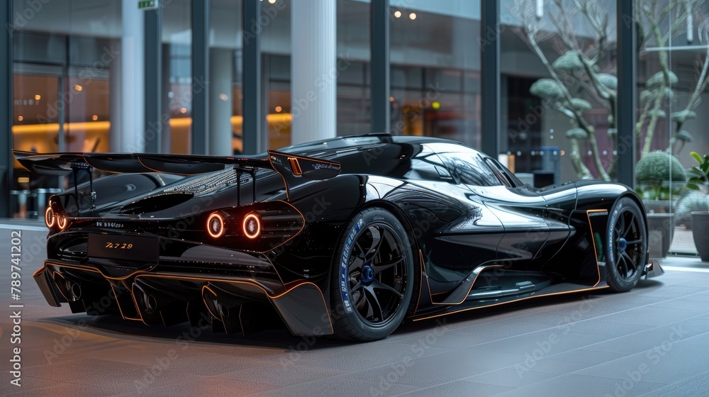 Sleek and Powerful Supercar Showcases Cutting Edge Design and High Performance Engineering