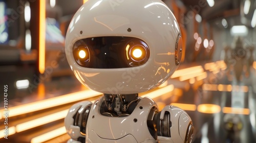 A White Robotic Child Becomes Unlikely Hero of Rebellion Against Corporate Domination photo