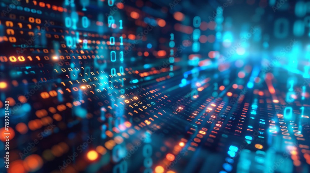 modern technology background glowing binary codes cyber tech wallpaper modern technology background glowing binary codes cyber tech wallpaper
