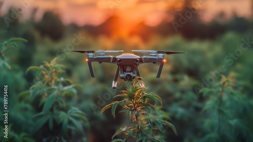 Hovering Sentinel: The Future of Farming with Advanced Drone Technology.