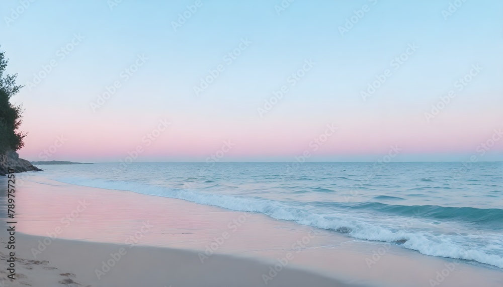 beach with palm trees