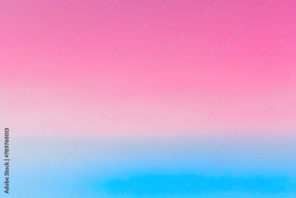 Blurred Smooth Abstract Gradient Background. Blue Pink