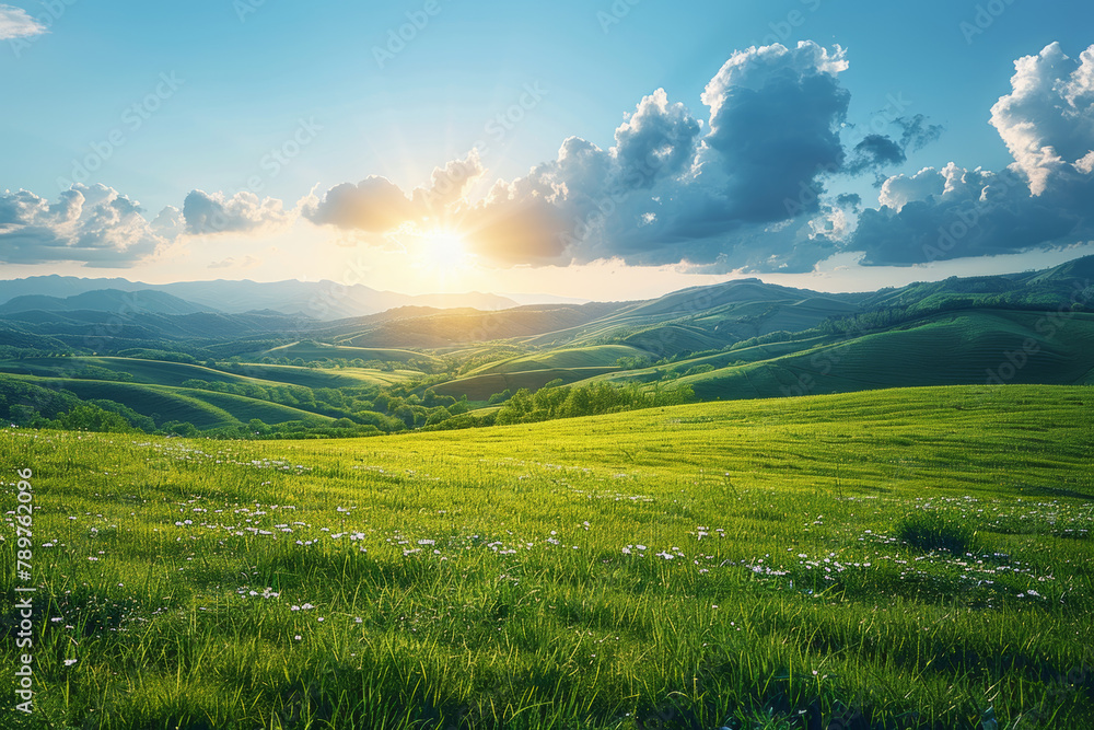 Obraz premium landscape with mountains