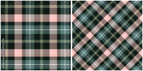 Scottish Tartan Plaid Seamless Pattern, Sweet Plaids Pattern Seamless. Template for Design Ornament. Seamless Fabric Texture. Vector Illustration