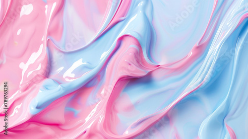 abstract paint water mud pink and blue background