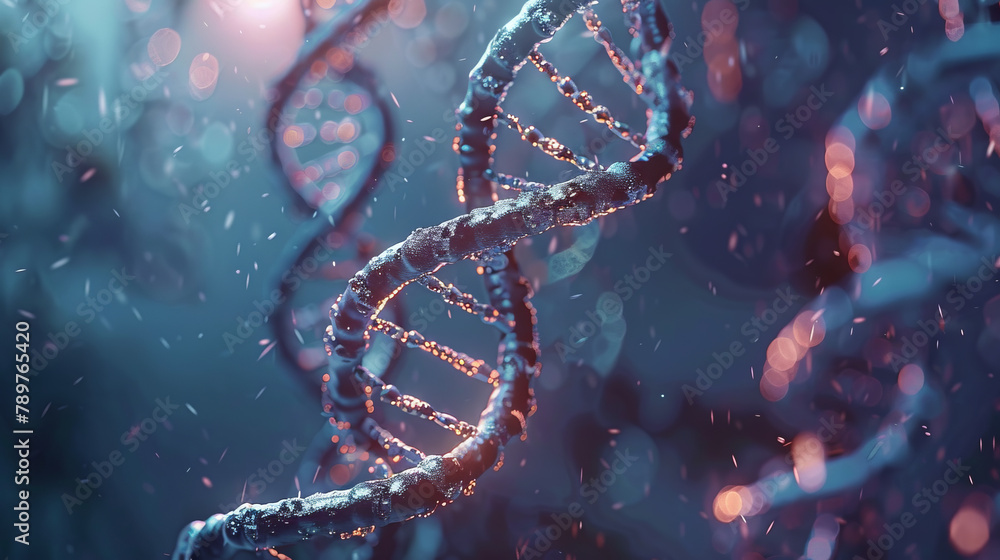 DNA, a complex spiral shape, plays an important role in the development of genetic biotechnologies that transform medicine and science, opening up new ways to treat diseases and understand evolution. DNA, a complex spiral shape, plays an important role in the development of genetic biotechnologies that transform medicine and science, opening up new ways to treat diseases and understand evolution.