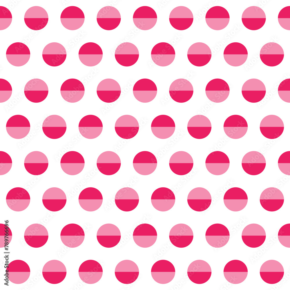Pink shade circle pattern. Circle vector seamless pattern. Decorative element, wrapping paper, wall tiles, floor tiles, bathroom tiles. Pink shade circle pattern. Circle vector seamless pattern. Decorative element, wrapping paper, wall tiles, floor tiles, bathroom tiles.