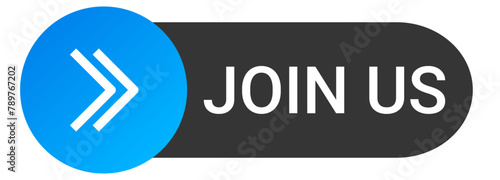 Join us web Ui button icon sign symbol. vector illustration.
