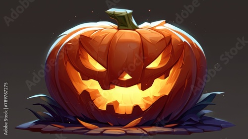 The pumpkin icon is looking rather plain and unexciting photo