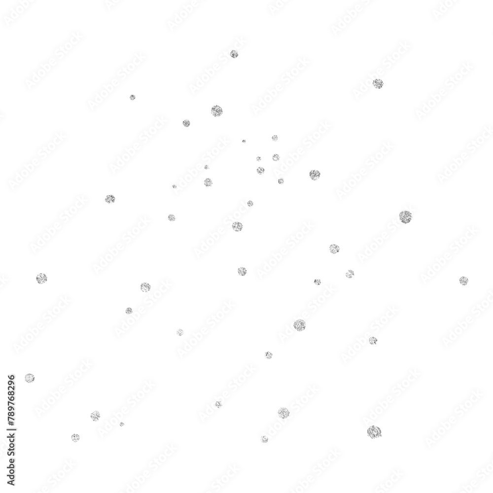 Sparkly snow png sticker, transparent background