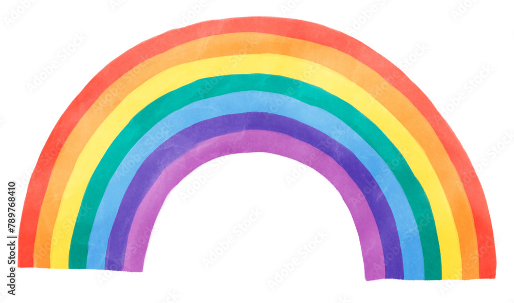 Rainbow png weather sticker, transparent background Rainbow png weather sticker, transparent background