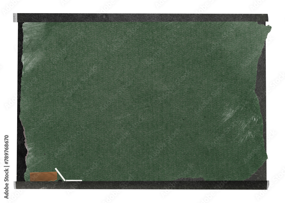 Fototapeta premium PNG School blackboard, education element, transparent background