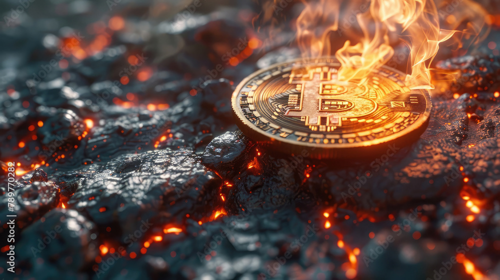 Lost in the depths of the inferno, Bitcoin flickers like a distant flame In the hellish landscape, fortunes rise and fall amidst the chaos Lost in the depths of the inferno, Bitcoin flickers like a distant flame In the hellish landscape, fortunes rise and fall amidst the chaos