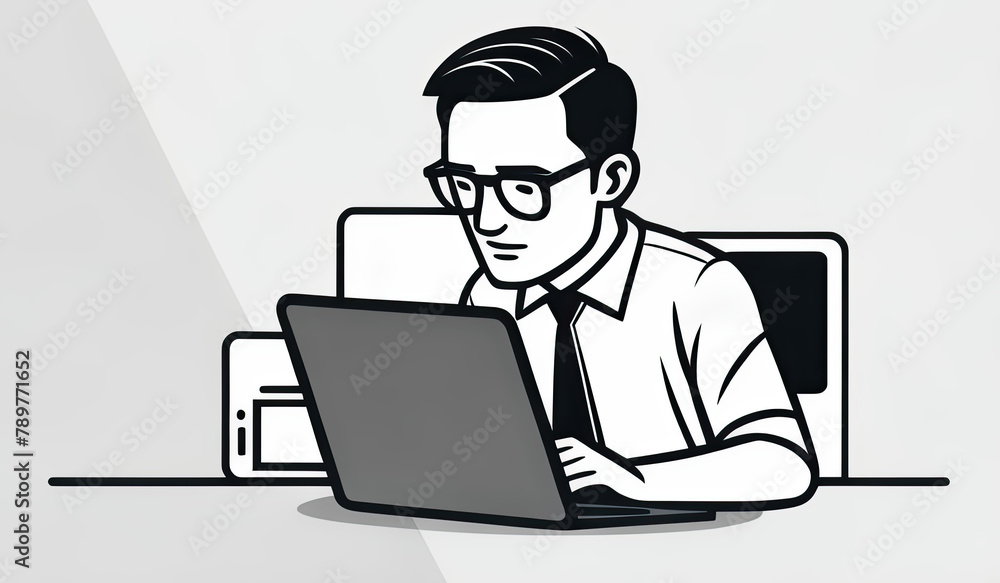 businessman with laptop, person with laptop, person working on laptop, person working on computer, ai, logo businessman, icon businessman, businessman black and white businessman with laptop, person with laptop, person working on laptop, person working on computer, ai, logo businessman, icon businessman, businessman black and white