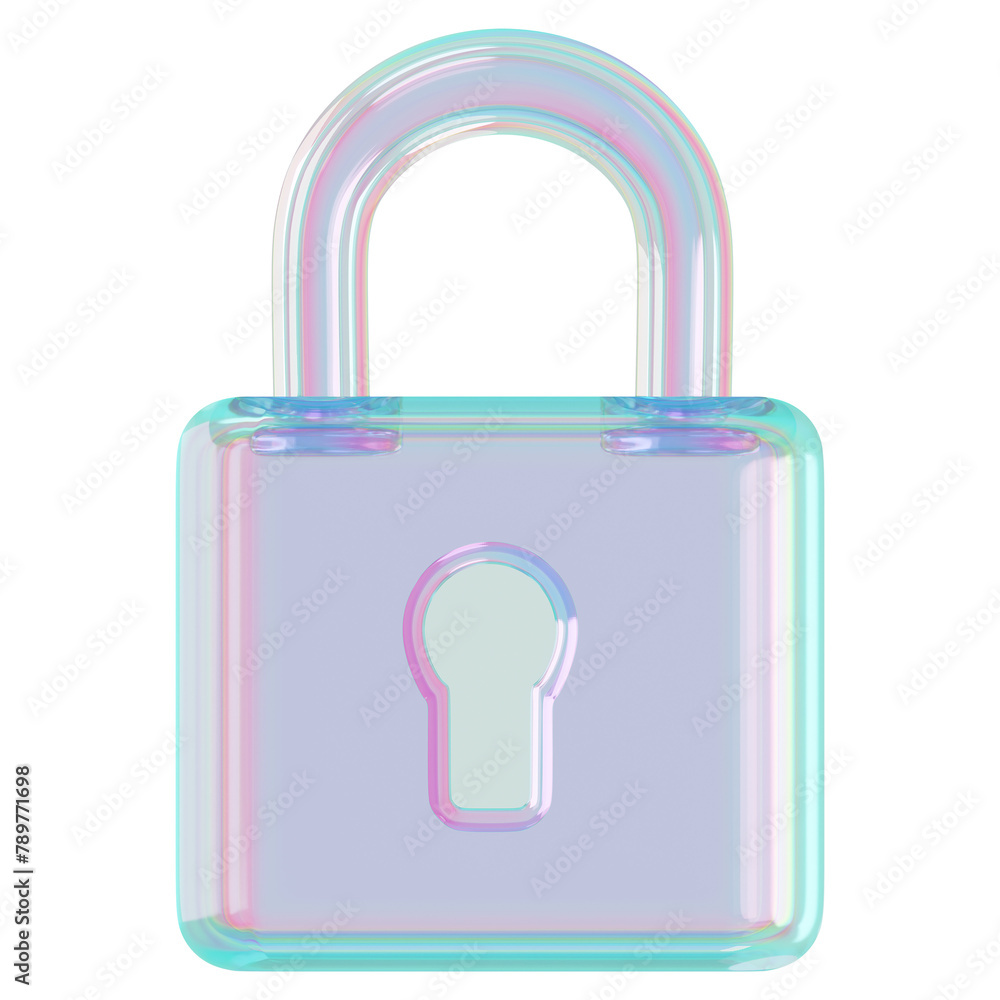 Cybersecurity png holographic icon, transparent background Cybersecurity png holographic icon, transparent background