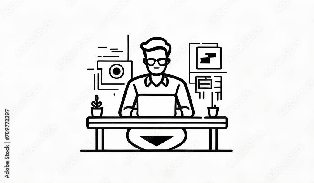 businessman with laptop, person with laptop, person working on laptop, person working on computer, ai, logo businessman, icon businessman, businessman black and white businessman with laptop, person with laptop, person working on laptop, person working on computer, ai, logo businessman, icon businessman, businessman black and white