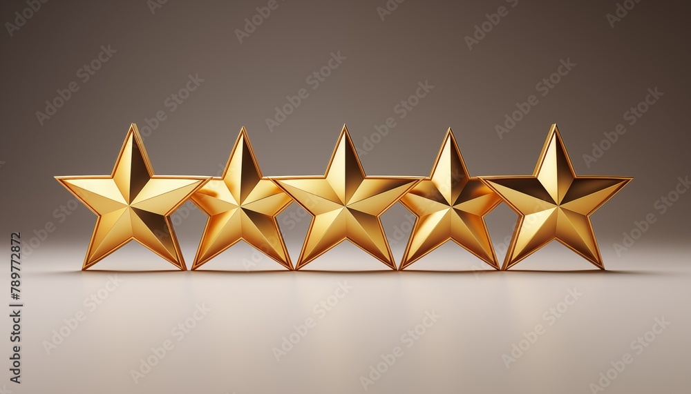 Fototapeta premium gold star