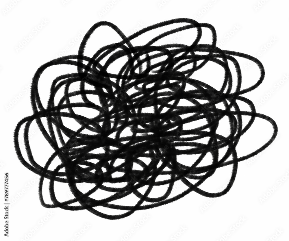 Tangle line png doodle element, transparent background Tangle line png doodle element, transparent background