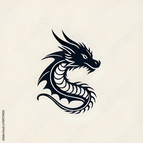 logo iconic dragon, circel logo dragon, chinese dragon tattoo, dragon tattoo design, dragon tattoo style, logo a dragon, dragon head illustration, dragon head vector, symbol dragon, circel logo dragon