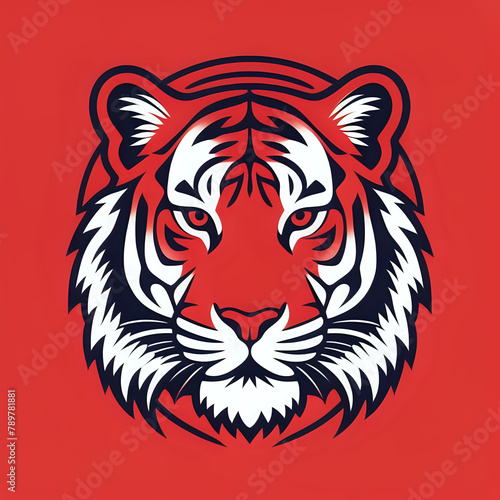 Tiger icon or tiger logo  tiger head mascot  illustration of an tiger  tiger head vector  lion head mascot  chinese tiger logo  Logo tiger  icon tiger