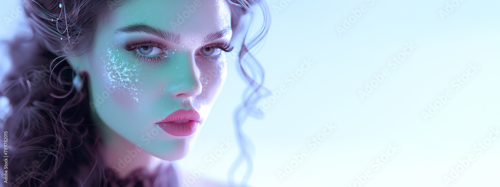 Woman. Stylish, glamour, modern, fashionable, atmospheric studio shot Woman. Stylish, glamour, modern, fashionable, atmospheric studio shot