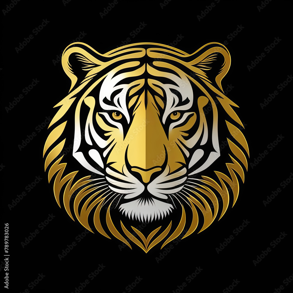Tiger icon or tiger logo, tiger head mascot, illustration of an tiger, tiger head vector, lion head mascot, chinese tiger logo, Logo tiger, icon tiger, gold tiger Tiger icon or tiger logo, tiger head mascot, illustration of an tiger, tiger head vector, lion head mascot, chinese tiger logo, Logo tiger, icon tiger, gold tiger