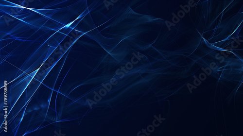 Blue Abstract Background, Ethereal Blue Threads: A Dance of Light and Shadow