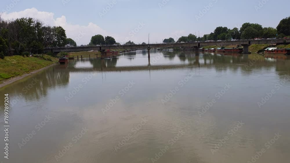 Wood art and wooden construction on water rivers like the Jhelum river and on dal lake in Srinagar Kashmir Clip 33 Wood art and wooden construction on water rivers like the Jhelum river and on dal lake in Srinagar Kashmir Clip 33