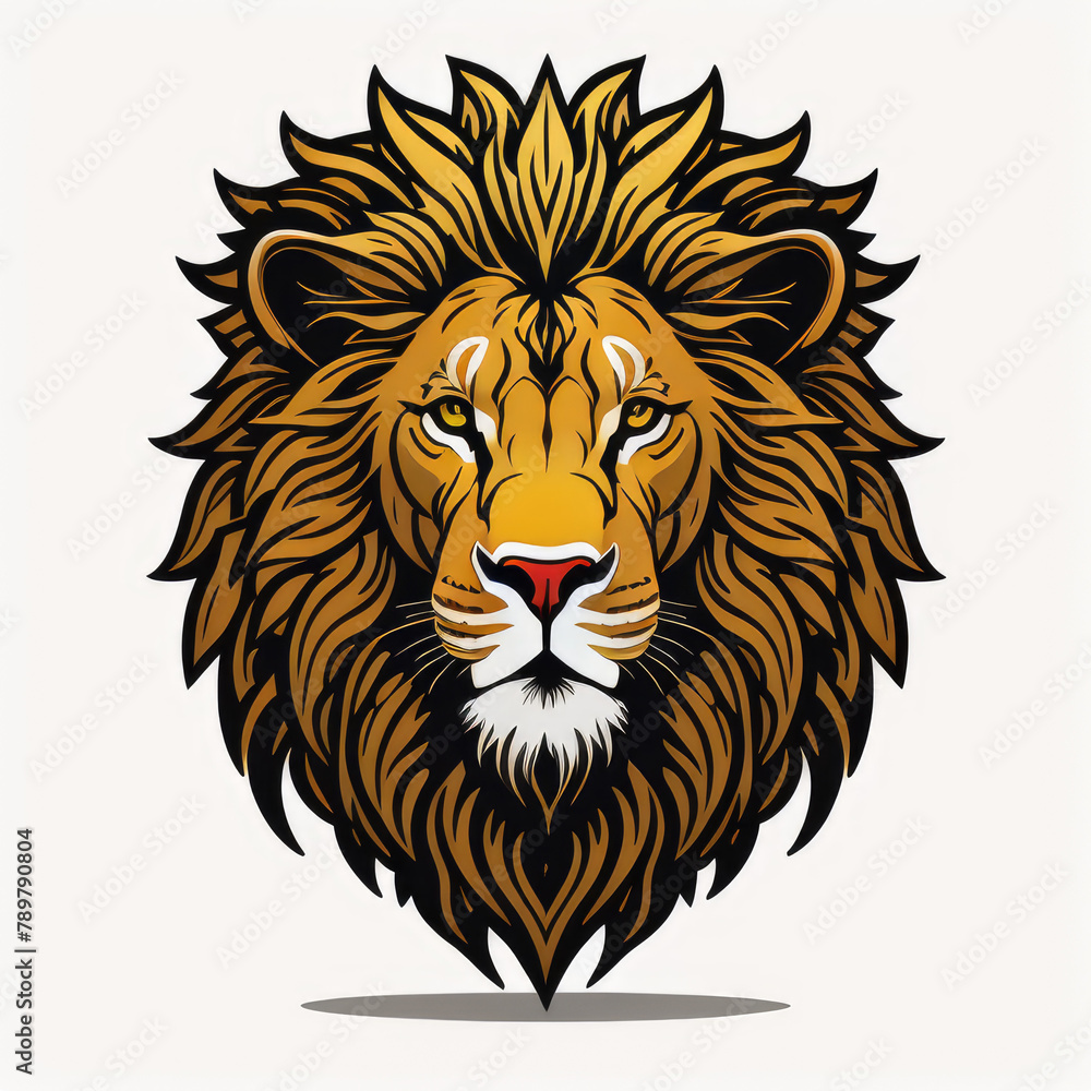 lion icon or lion logo, lion head mascot, illustration of an lion, lionhead vector, lion head mascot, Logo lion, icon lion, tiger