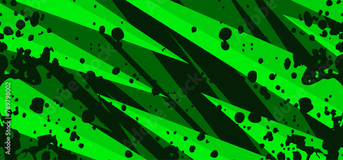 sporty abstract green background with texture noise and stripes for sports, racing, gaming theme designs