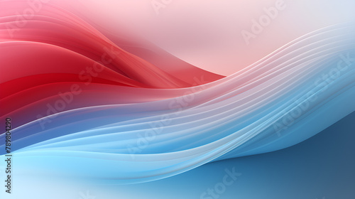 Diffuse gradient background, in the style of red and blue and white, soft colored color abstract background, uhd image, minimalist backgrounds