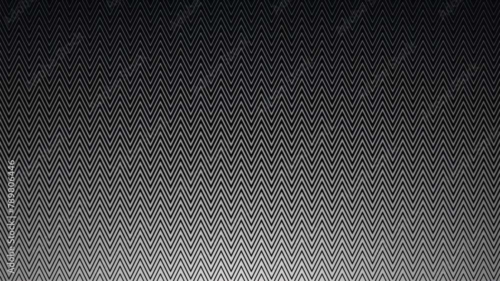 Black and white zig zag pattern background for fabric style or texture element Black and white zig zag pattern background for fabric style or texture element