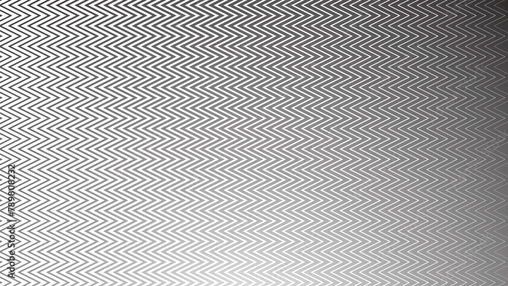 Black and white zig zag pattern background for fabric style or texture element Black and white zig zag pattern background for fabric style or texture element