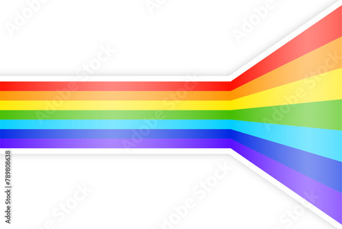 modern colorful rainbow spectrum background design photo
