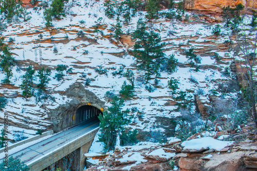 tunnel through the mountain