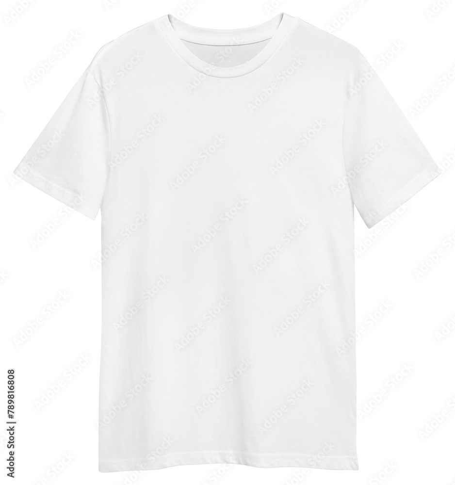 White tee png mockup on transparent background White tee png mockup on transparent background