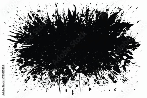 Monochrome Texture. Black and white Grunge Background. Grainy texture. Abstract Monochrome Texture. Grunge Black White Pattern. Ink splash. 