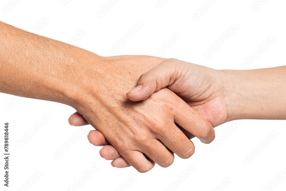 Handshake gesture png mockup for business agreement Handshake gesture png mockup for business agreement