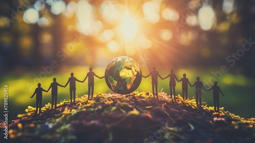 A diverse group of hands reaching towards the center, symbolizing unity, equality, and global togetherness in support of international solidarity and cooperation.