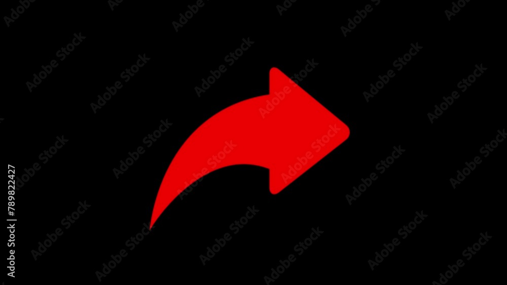 Glowing share icon. share icon on black background. Glowing share icon. share icon on black background.