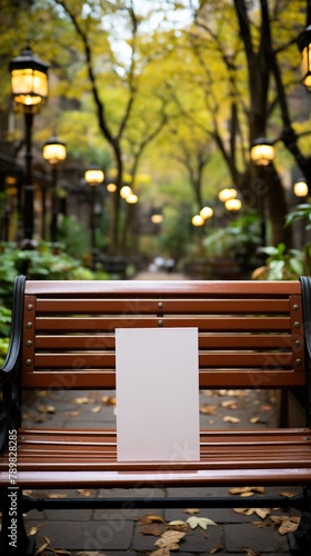 bench in the park