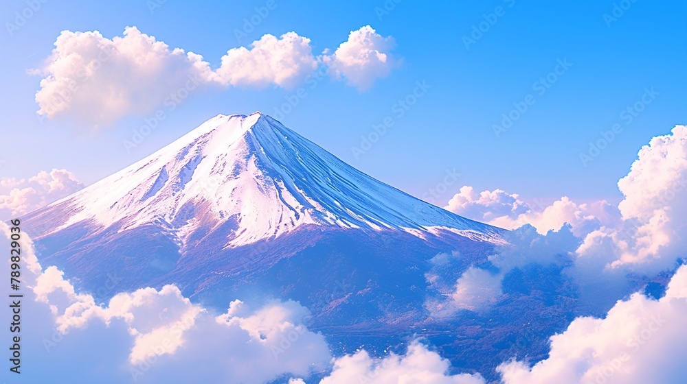上空からの富士山10