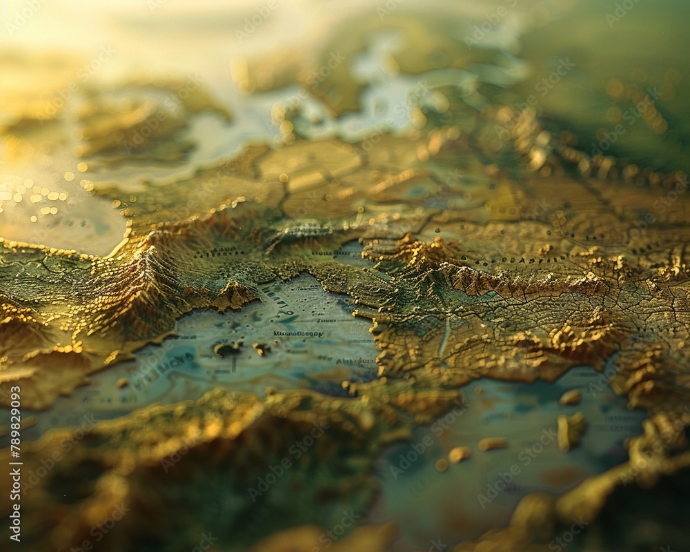 Create a map highlighting the geographical variations of a specific trend or topic ,close-up,ultra HD,digital photography Create a map highlighting the geographical variations of a specific trend or topic ,close-up,ultra HD,digital photography