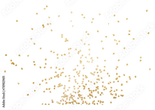 Gold glitter png effect, transparent background, celebration graphic